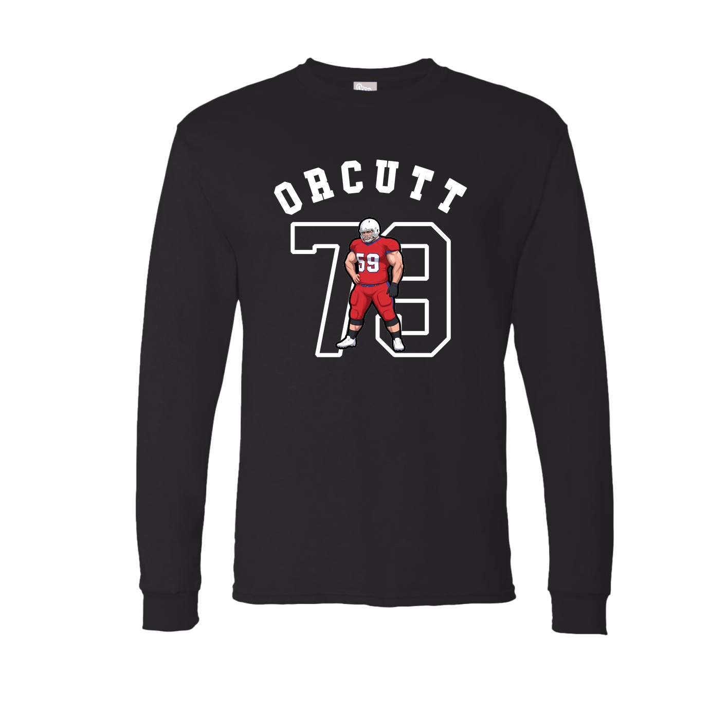Long Sleeve Tee — Shirsey Arch in Black