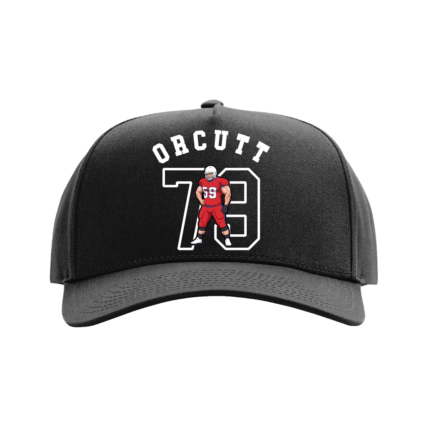 Full Fabric Five-Panel Champ Cap