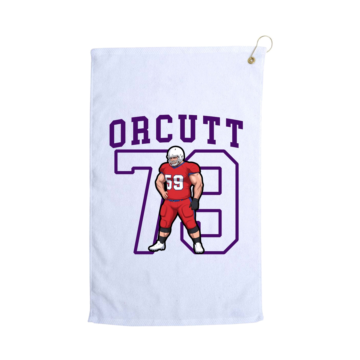 Golf Towel — Shirsey in White