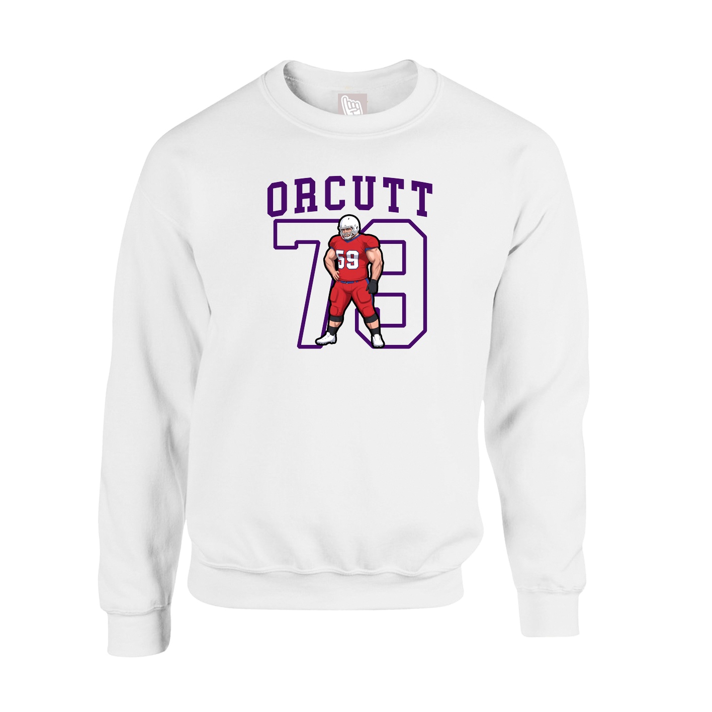 Fleece Crew — Shirsey in White