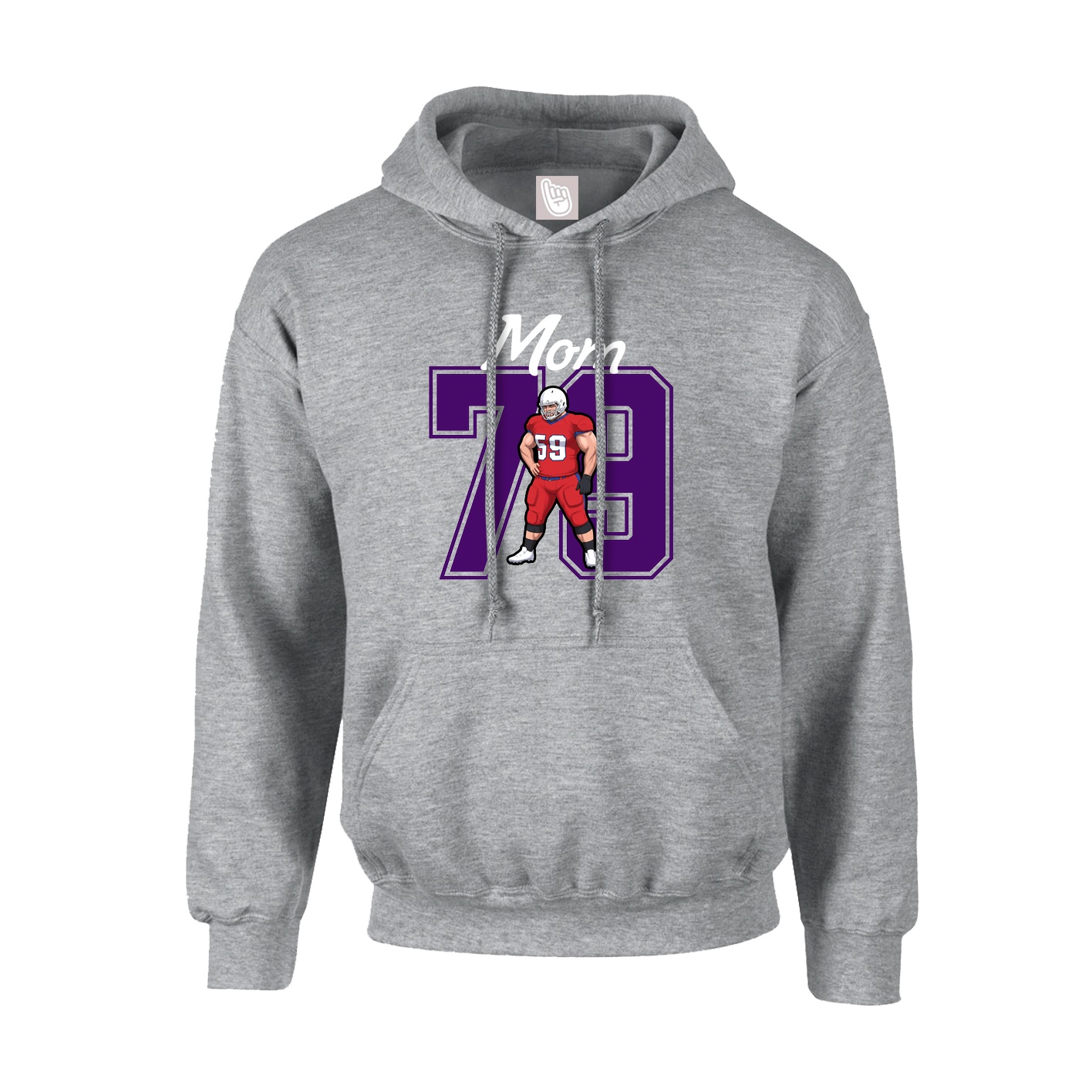 Hoodie — Mothers Day Shirsey in Grey