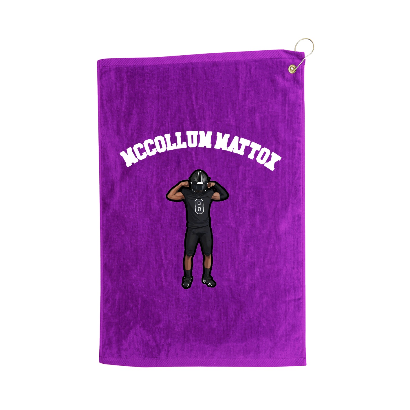 Golf Towel — Shirsey Arch in Purple