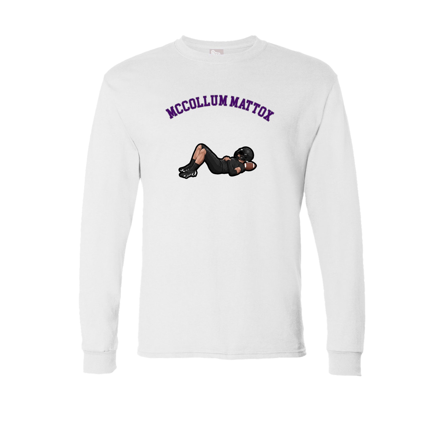 Long Sleeve Tee — Shirsey Arch in White