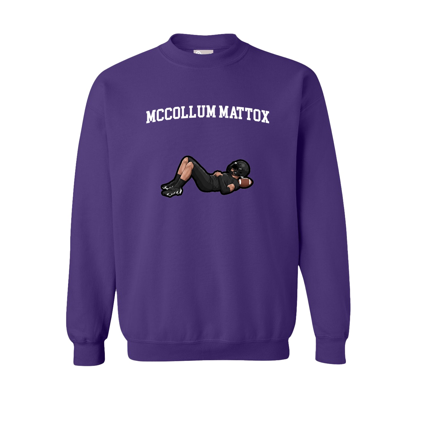 Fleece Crew — Shirsey in Purple