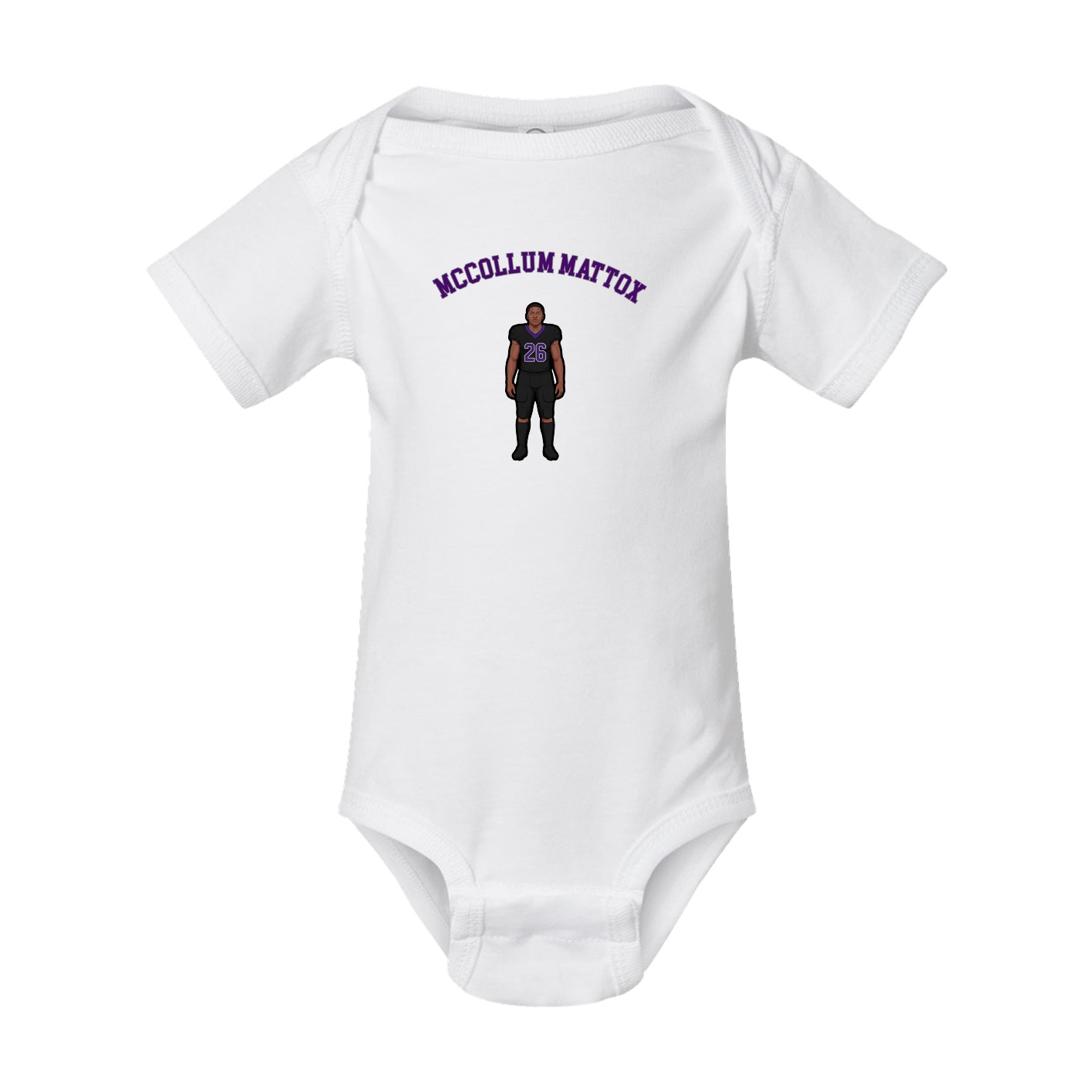 Baby Onesie — Shirsey Arch in White