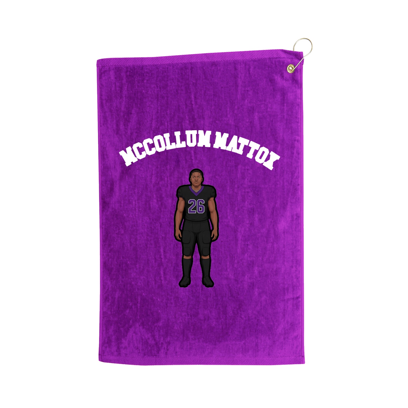 Golf Towel — Shirsey Arch in Purple
