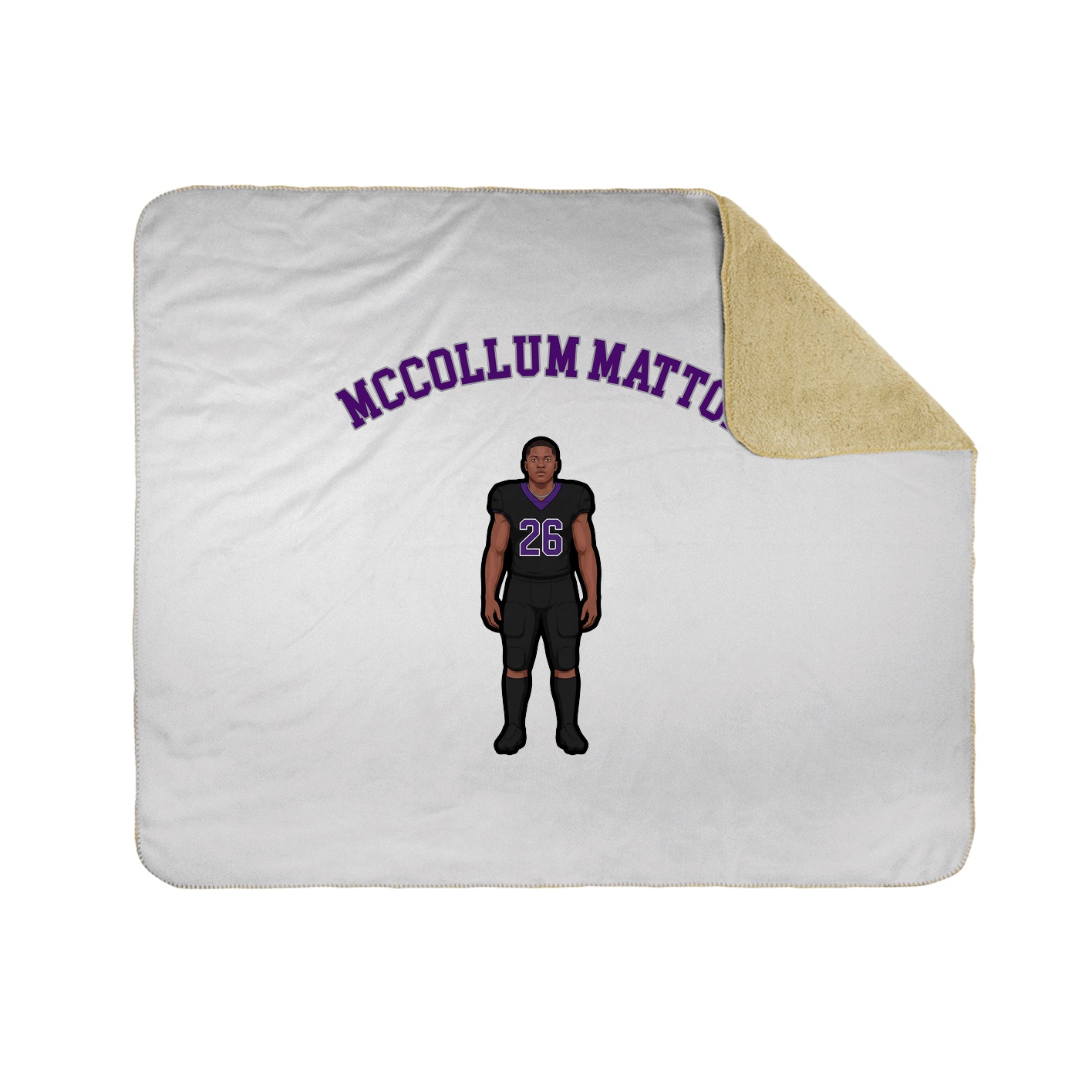 Throw Blanket — Shirsey Arch in White