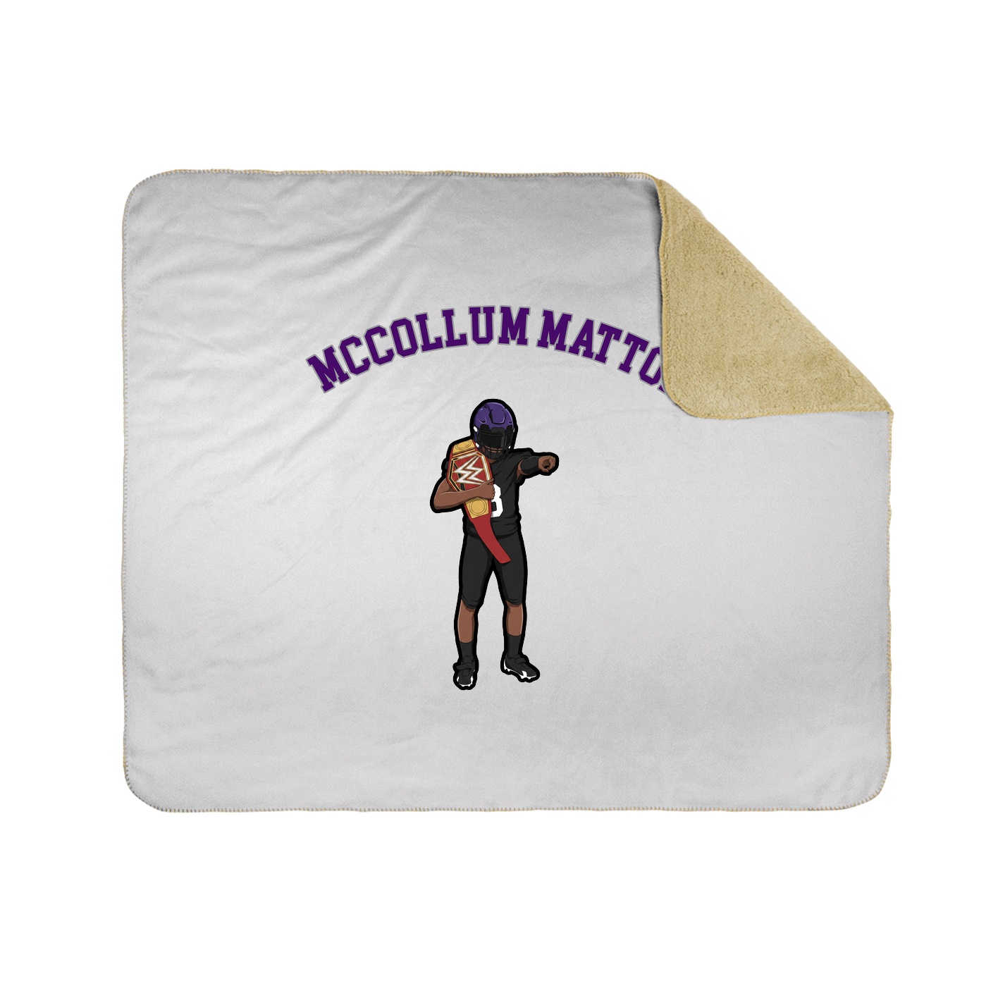 Throw Blanket — Shirsey Arch in White