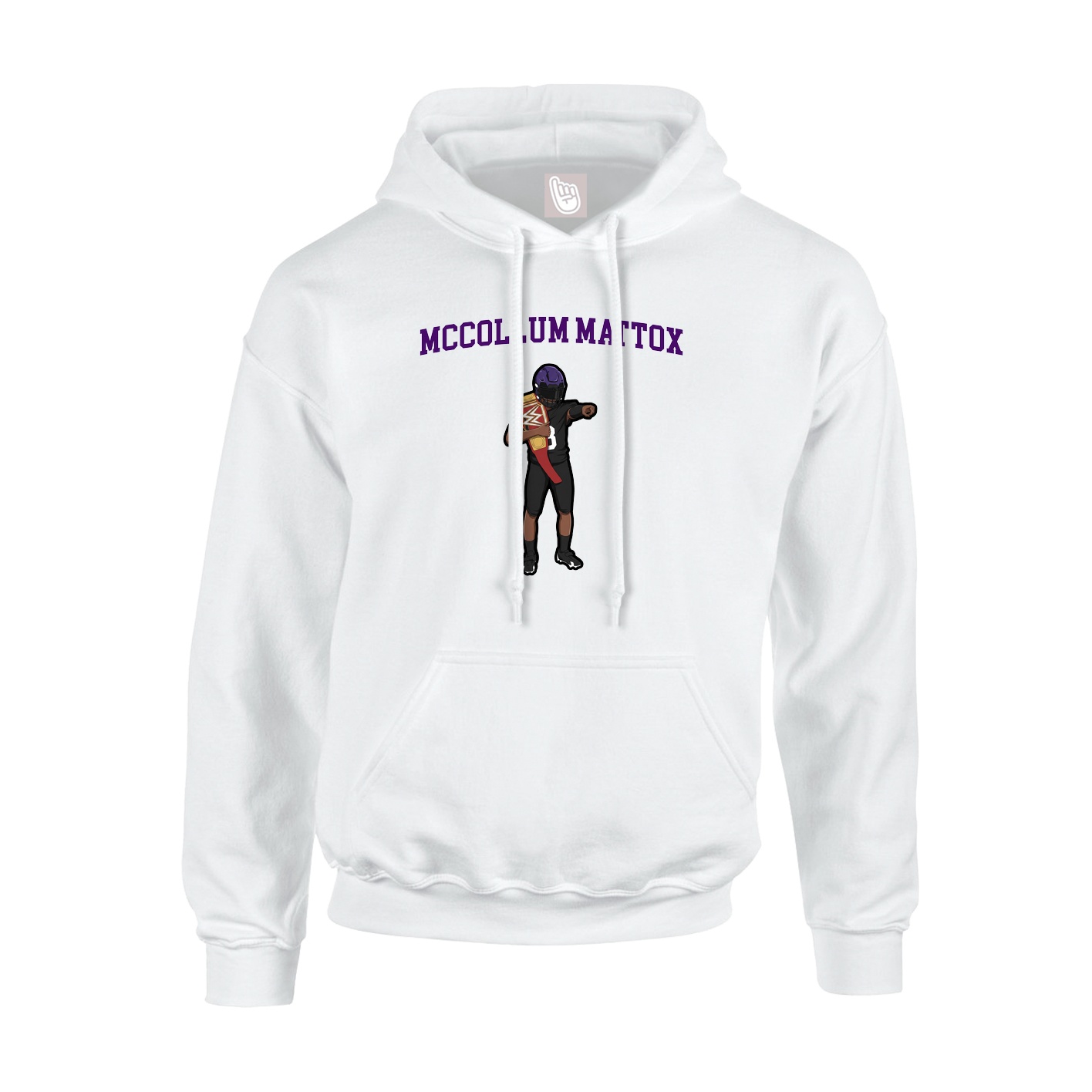 Youth Hoodie — Shirsey in White