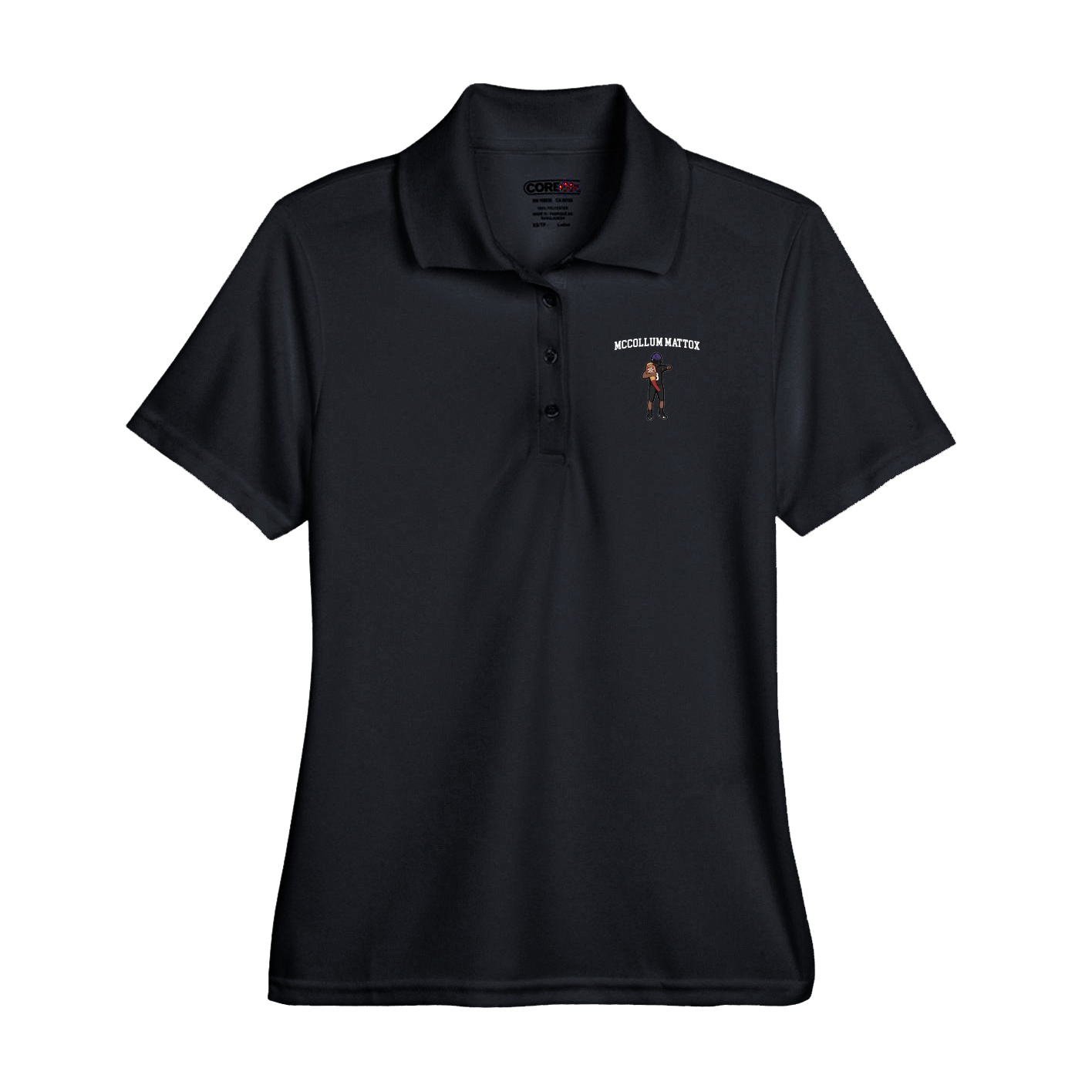 Performance Polo — Shirsey in Black