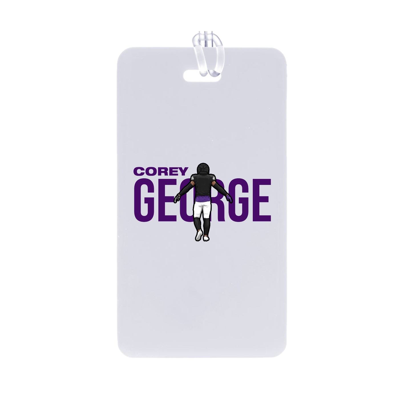 Bag Tag — Player Name in Classic