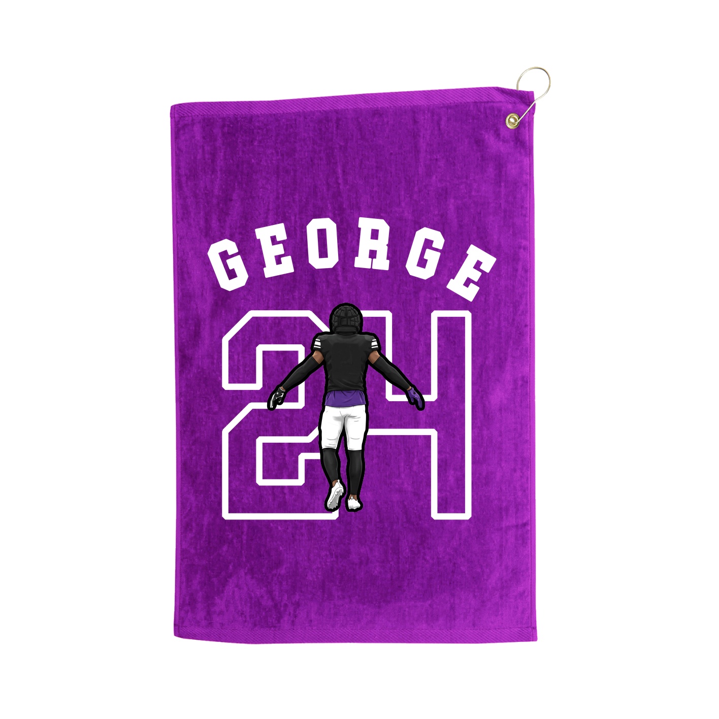 Golf Towel — Shirsey Arch in Purple
