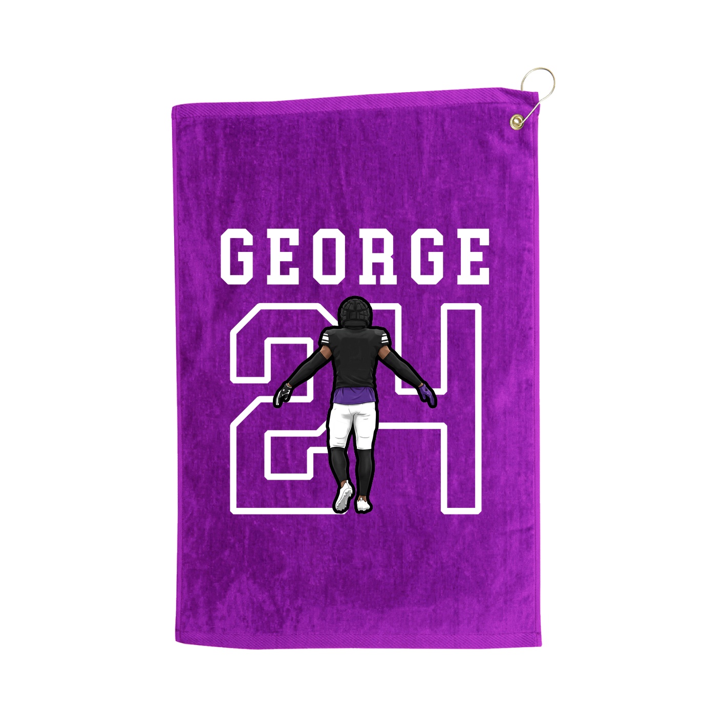 Golf Towel — Shirsey in Purple