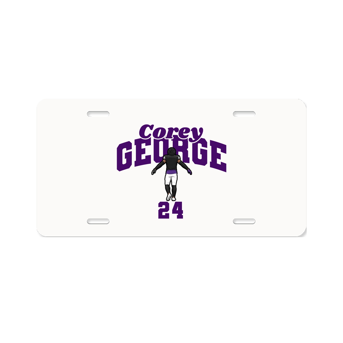License Plate — Signature Arch in Classic