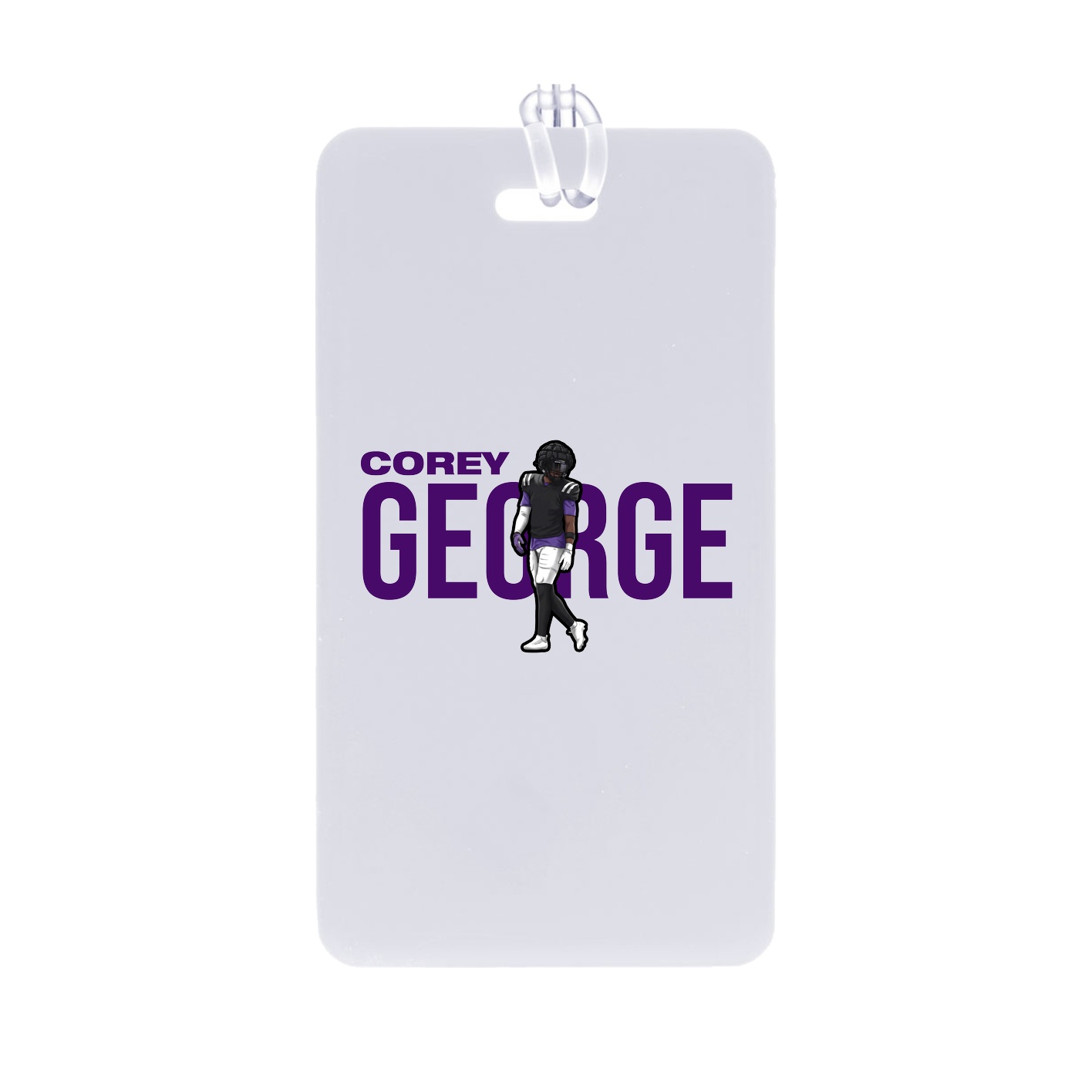 Bag Tag — Player Name in Classic