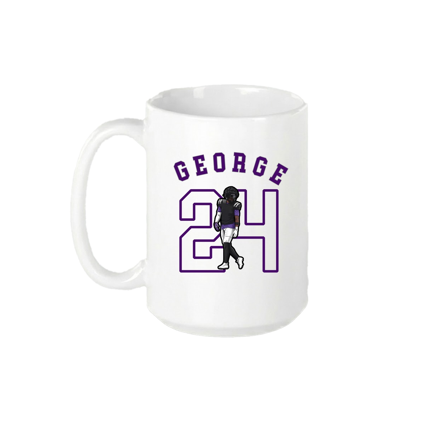 15oz Coffee Mug — Shirsey Arch in White