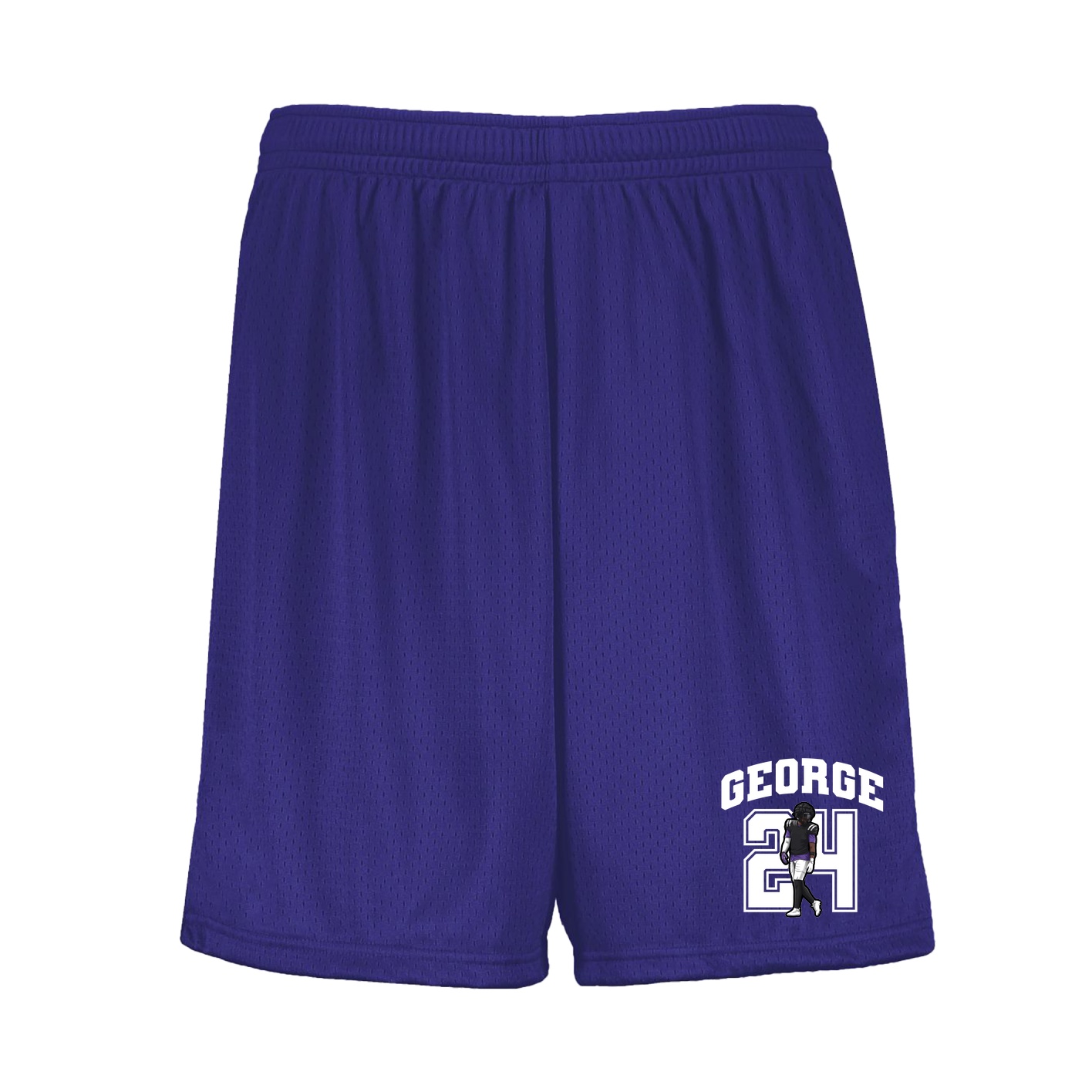 Shorts — Number in Purple