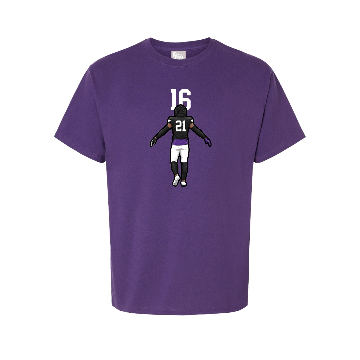 Tee — Number Top in Purple