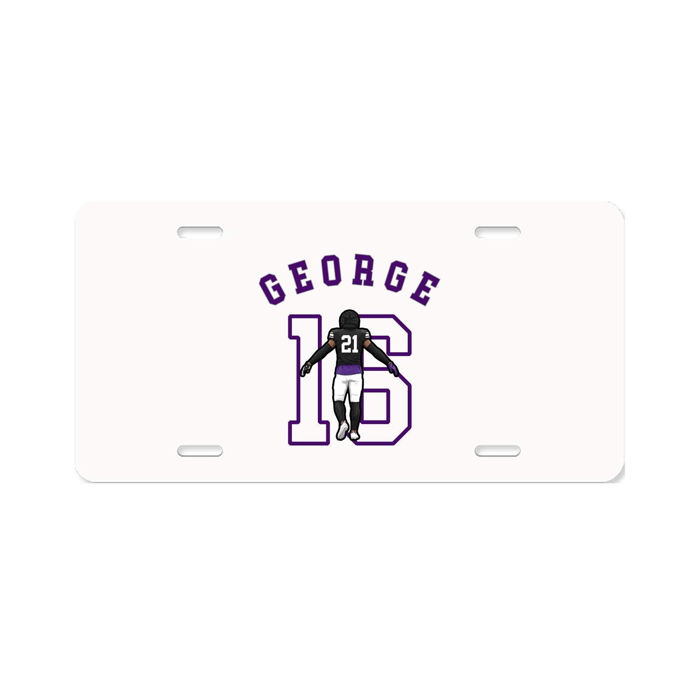 License Plate — Shirsey Arch in Classic