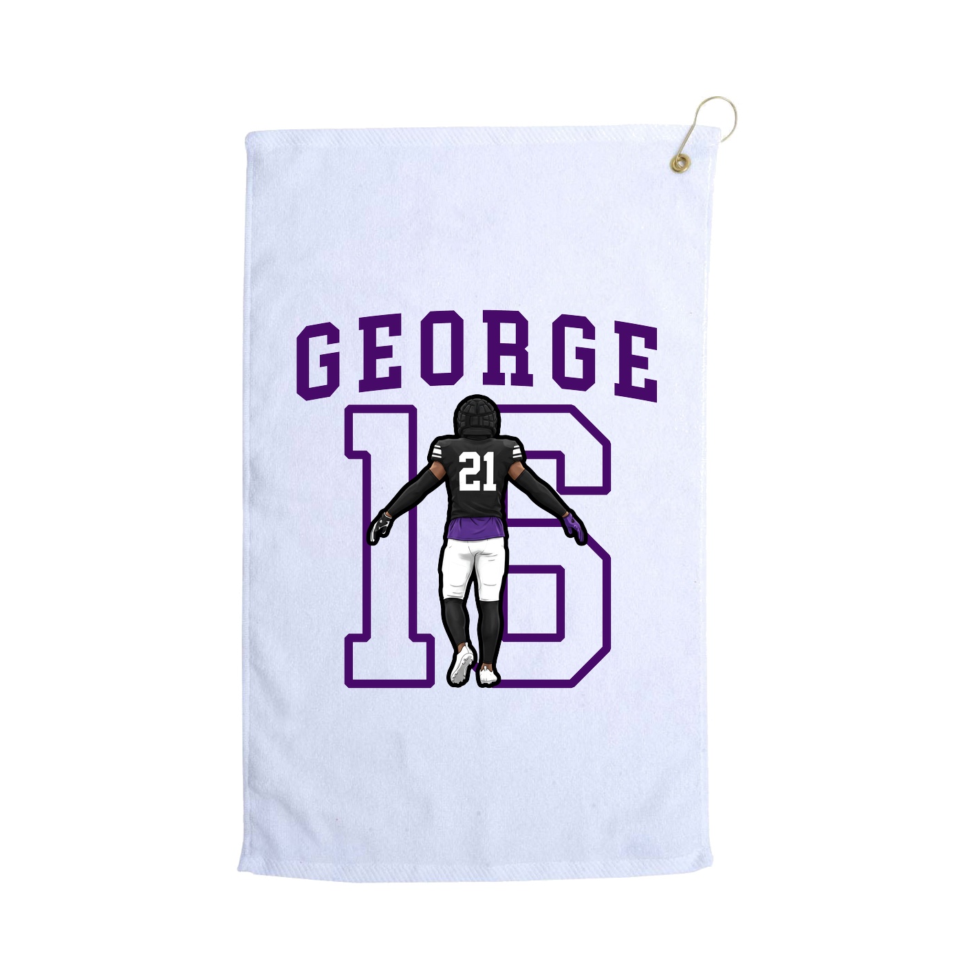 Golf Towel — Shirsey in White