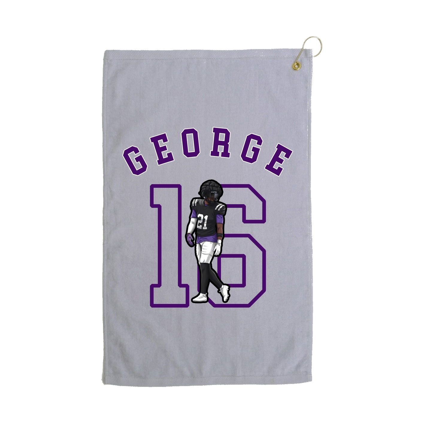 Golf Towel — Shirsey Arch in Grey