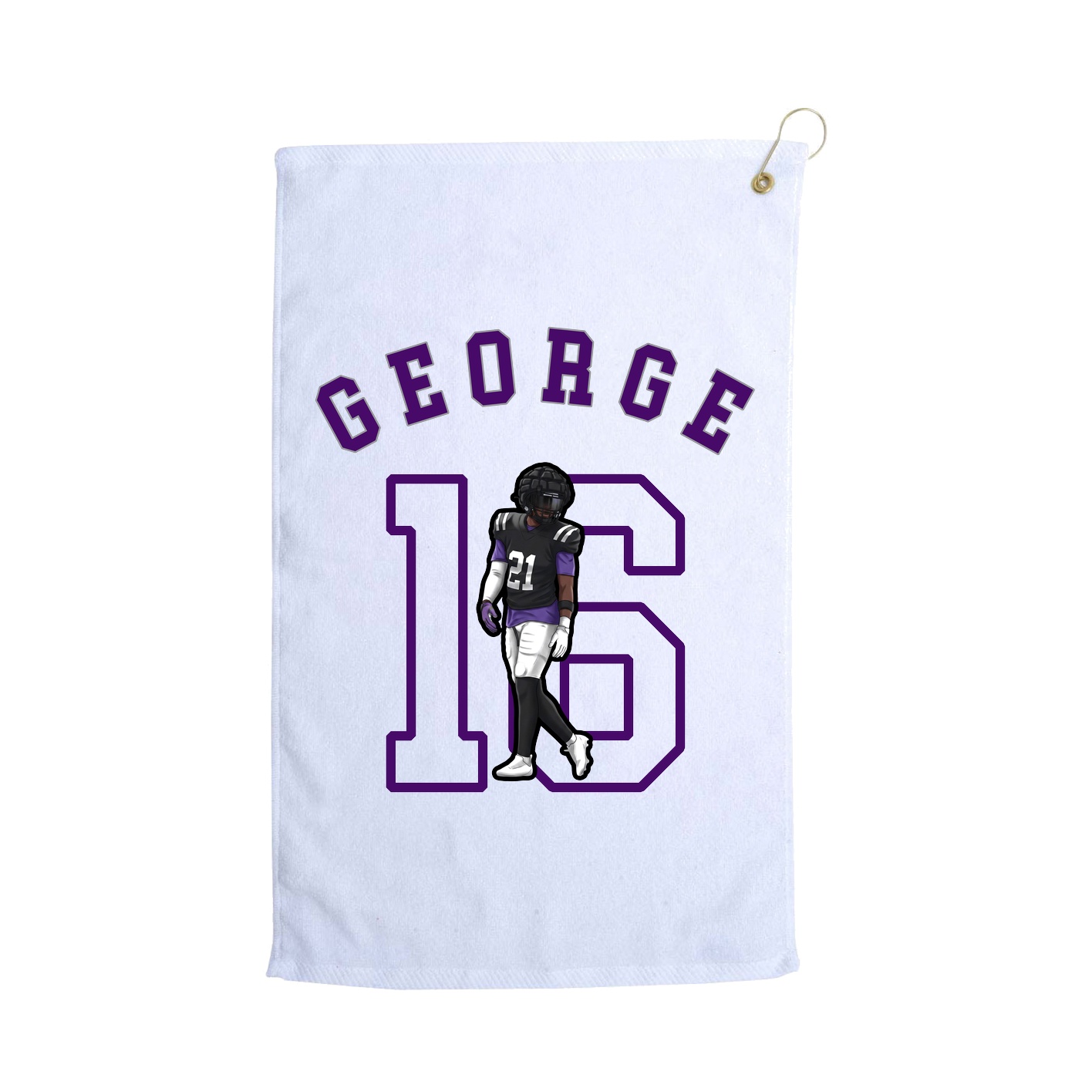 Terry Velour Golf Towel