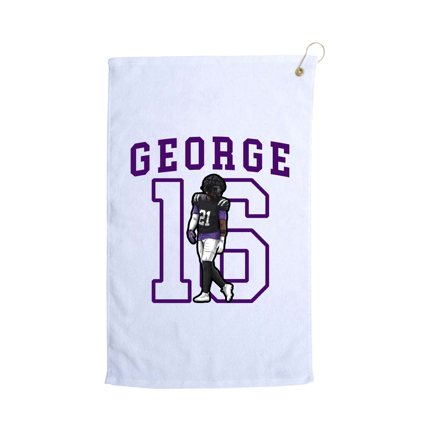 Golf Towel — Shirsey in White