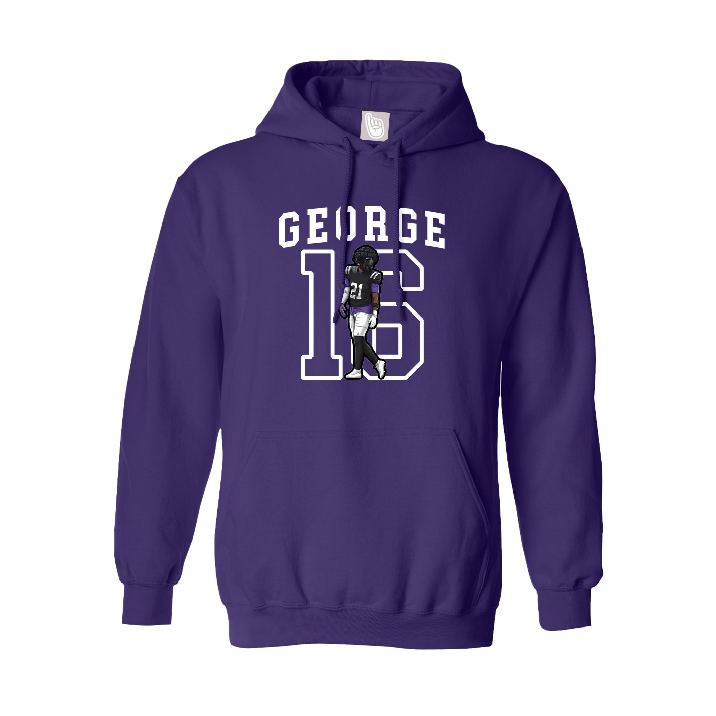 Hoodie — Shirsey in Purple