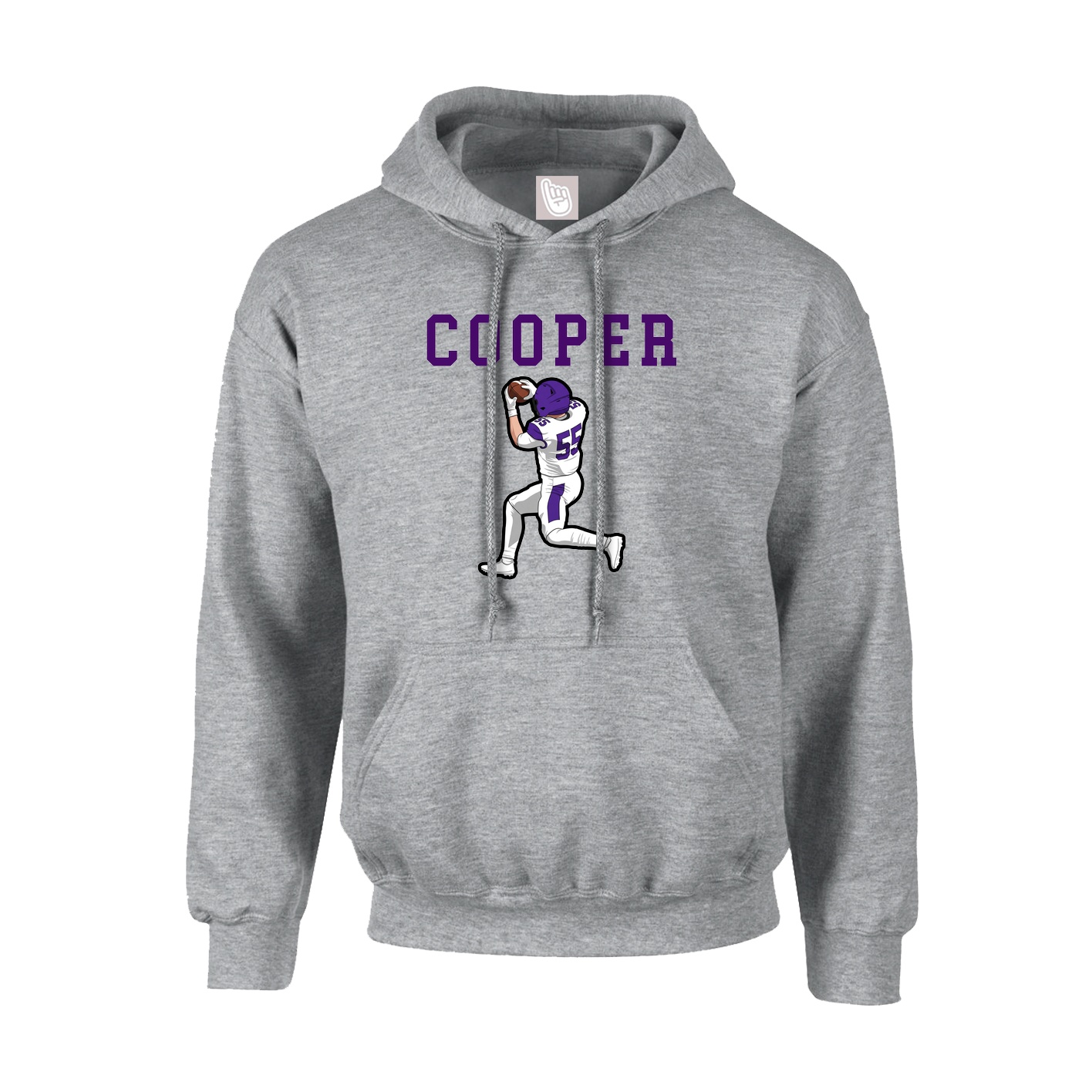 Hoodie — Shirsey in Grey