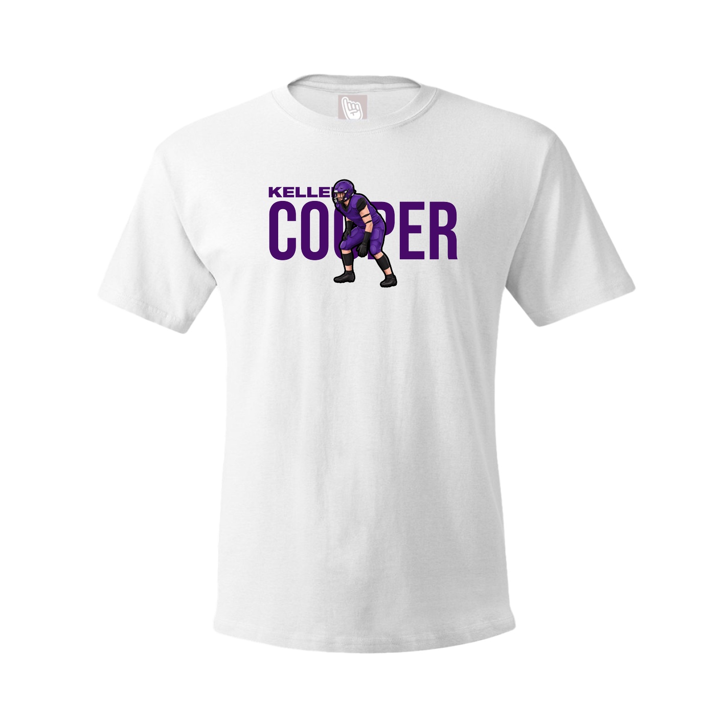 Tee — Player Name in White