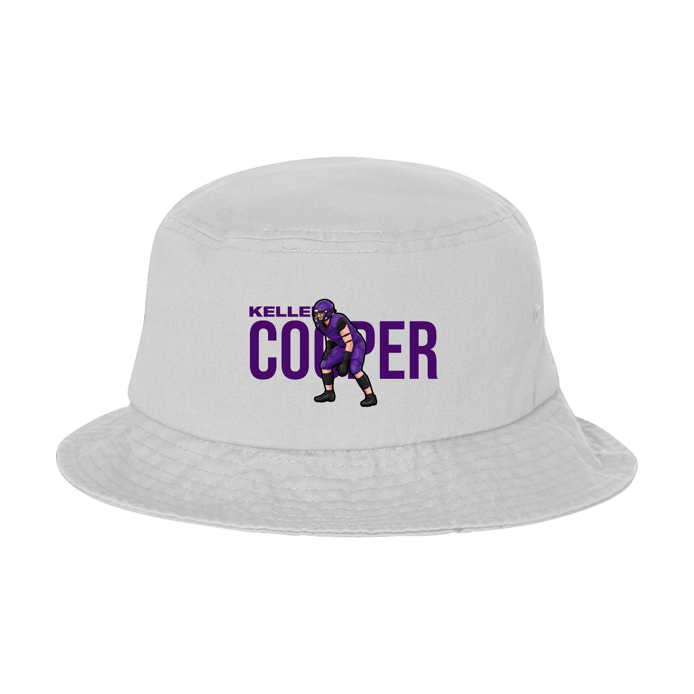 Bucket Cap — Player Name in White