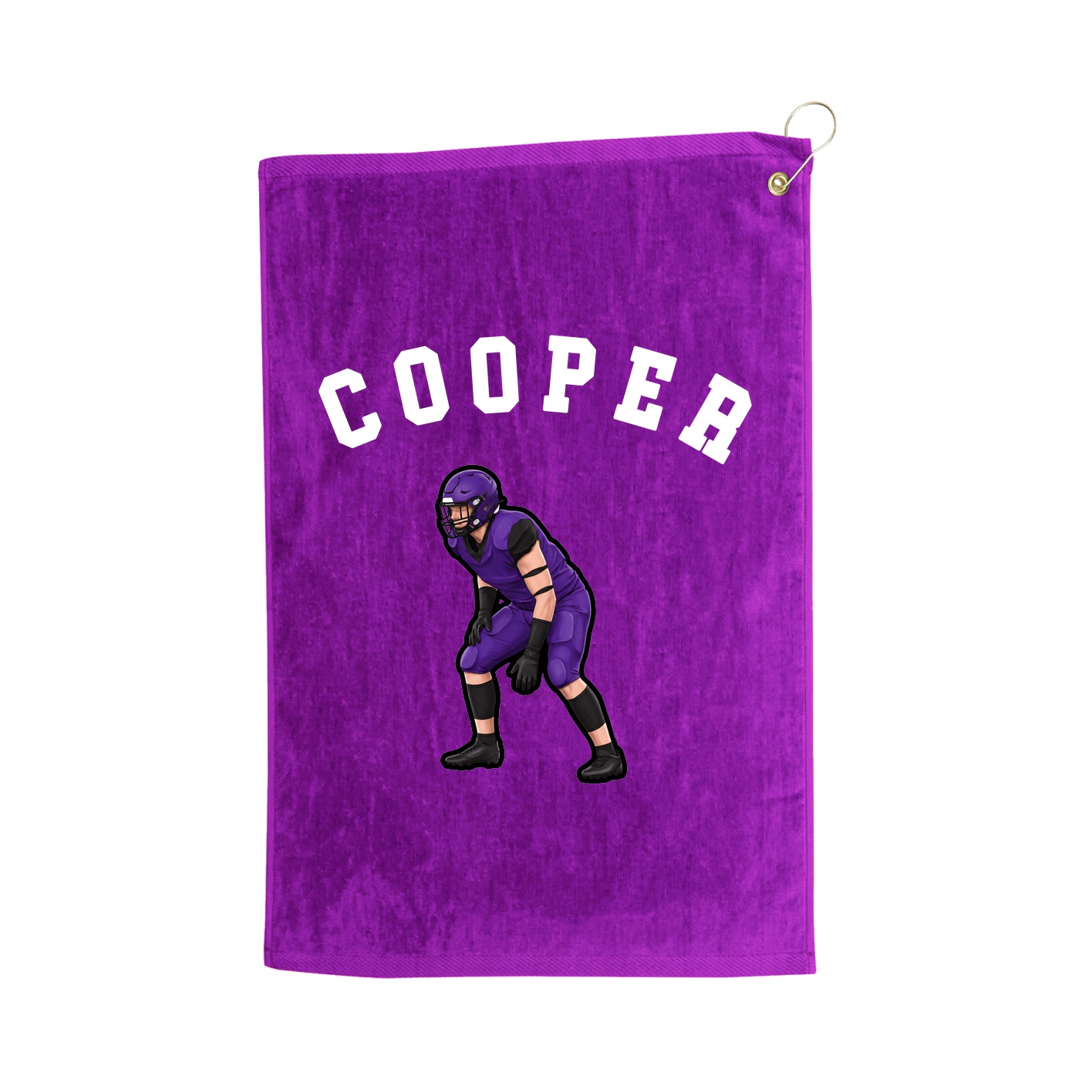 Golf Towel — Shirsey Arch in Purple