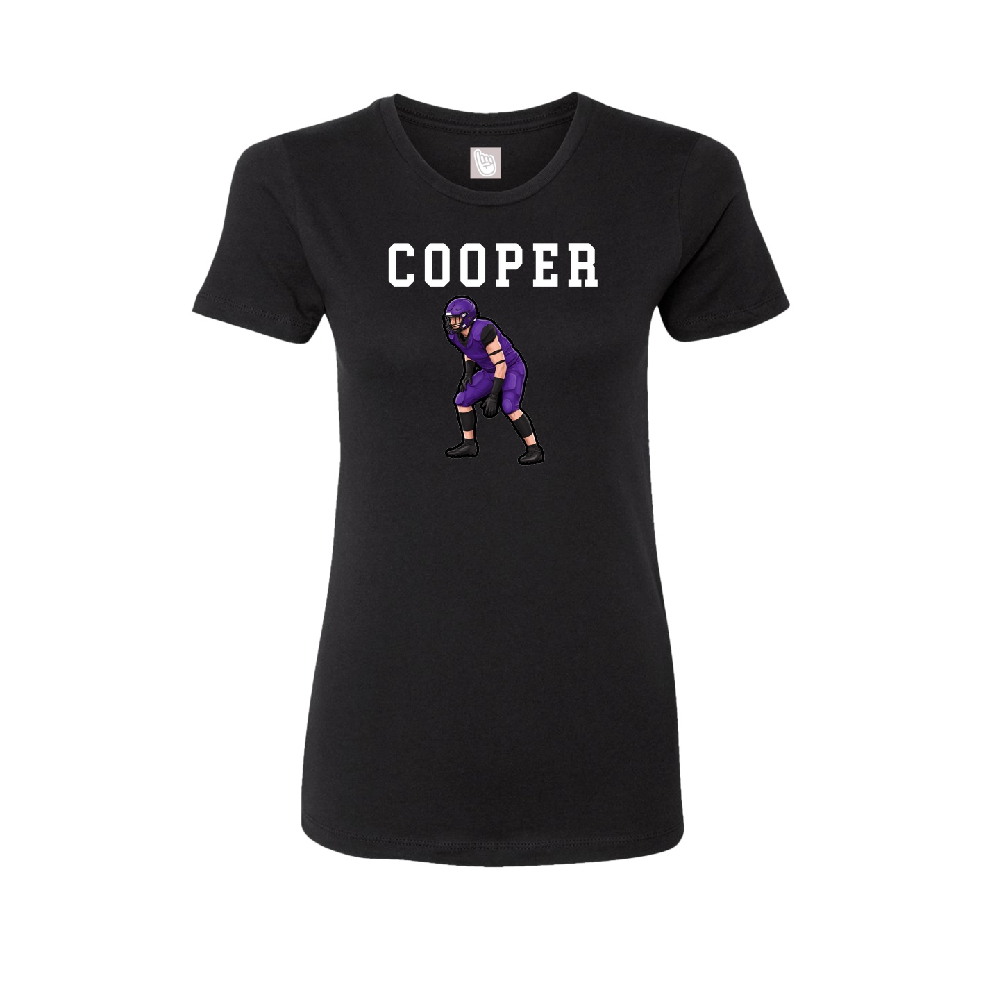 Fitted Women's Tee — Shirsey in Black
