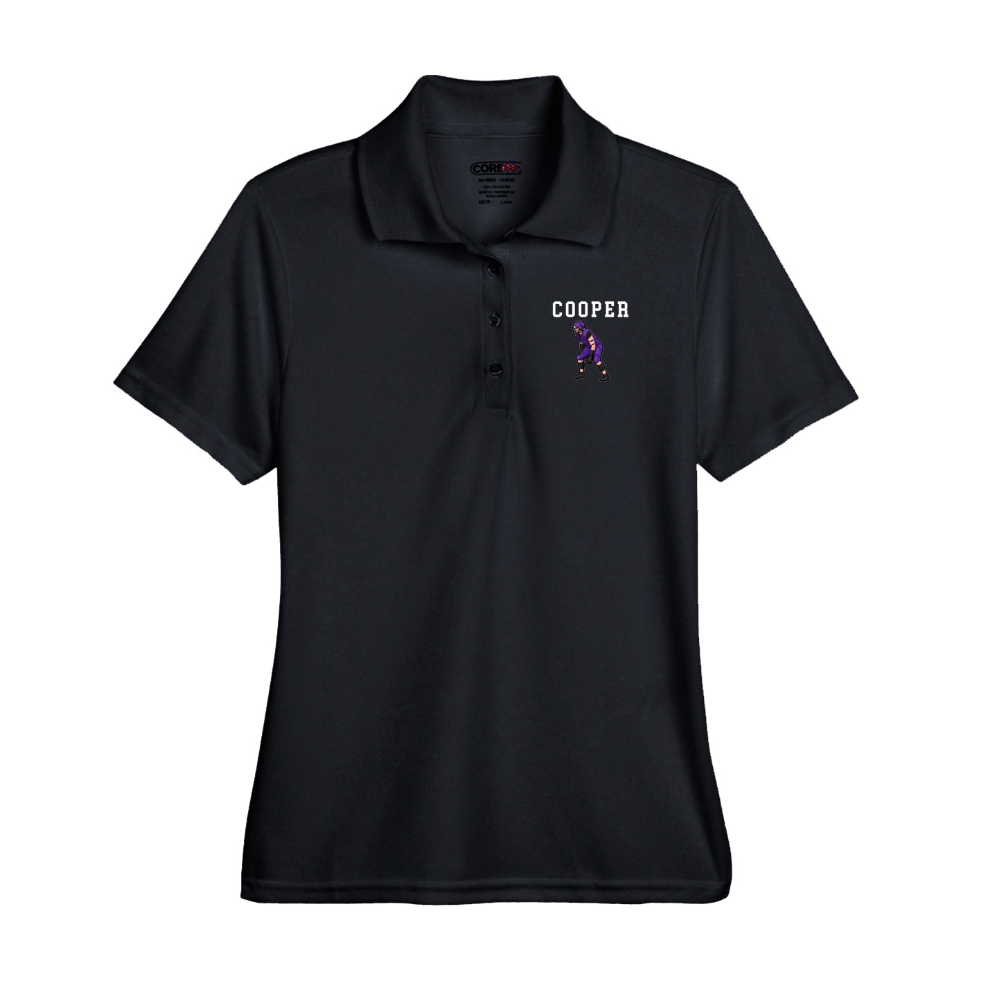 Performance Polo — Shirsey in Black