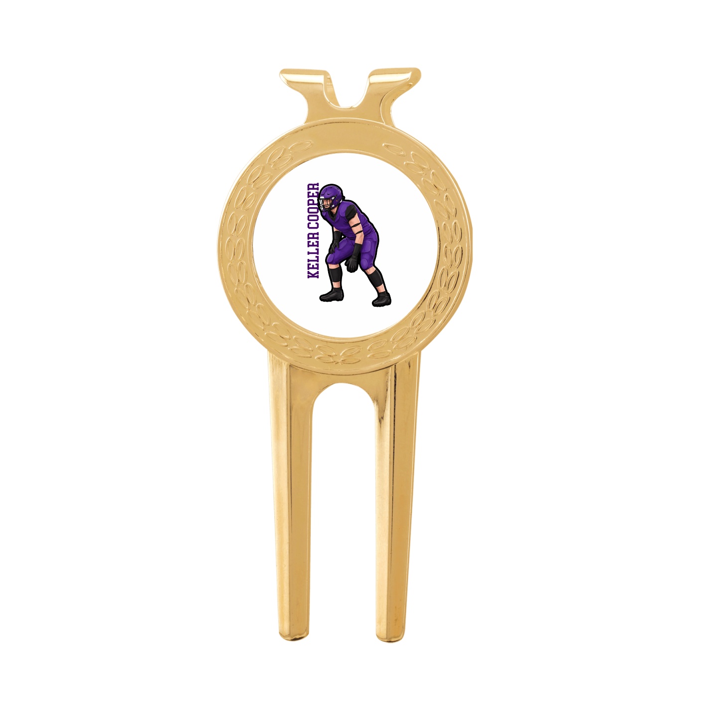 Divot Tool with Ball Marker — Name Vertical in Classic