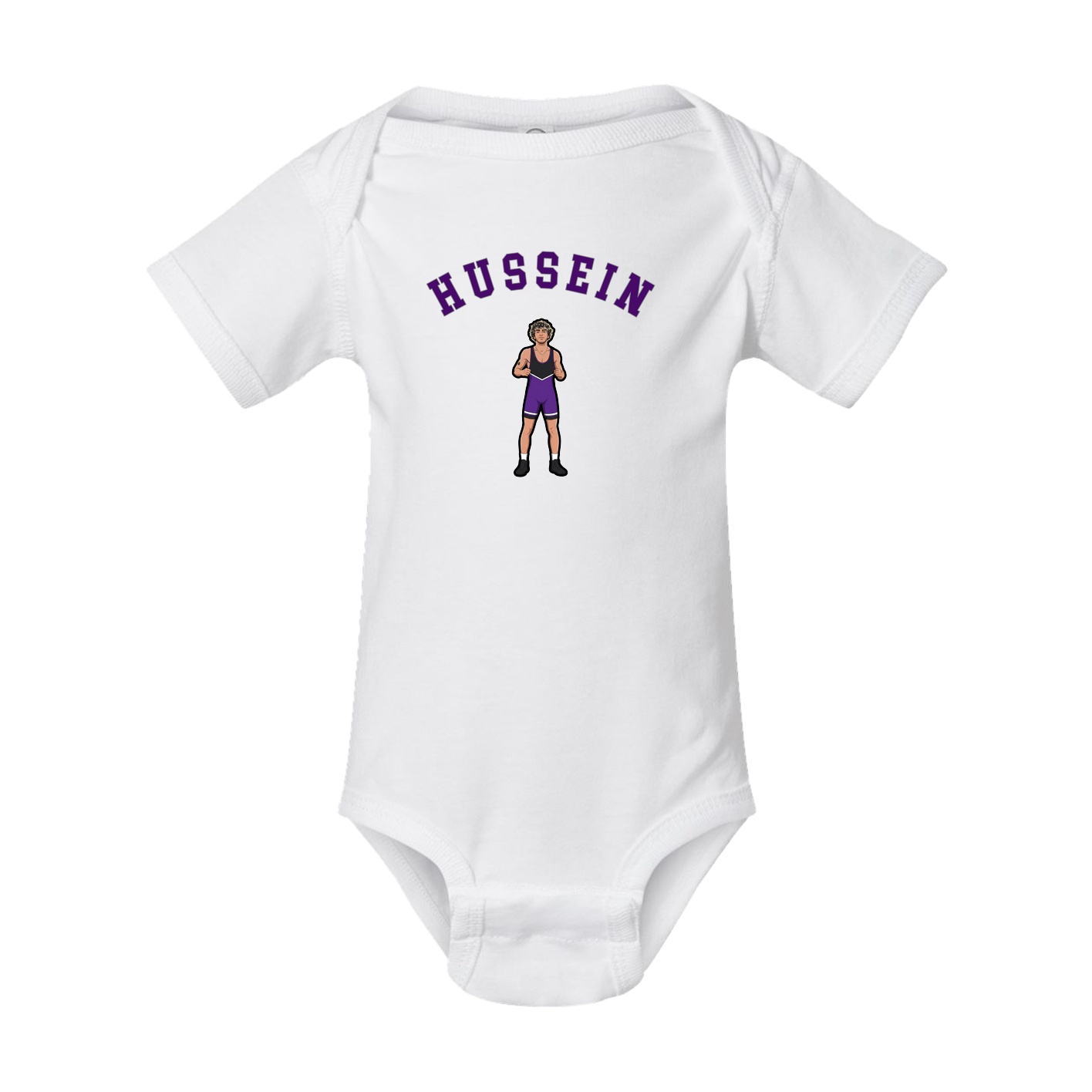 Baby Onesie — Shirsey Arch in White