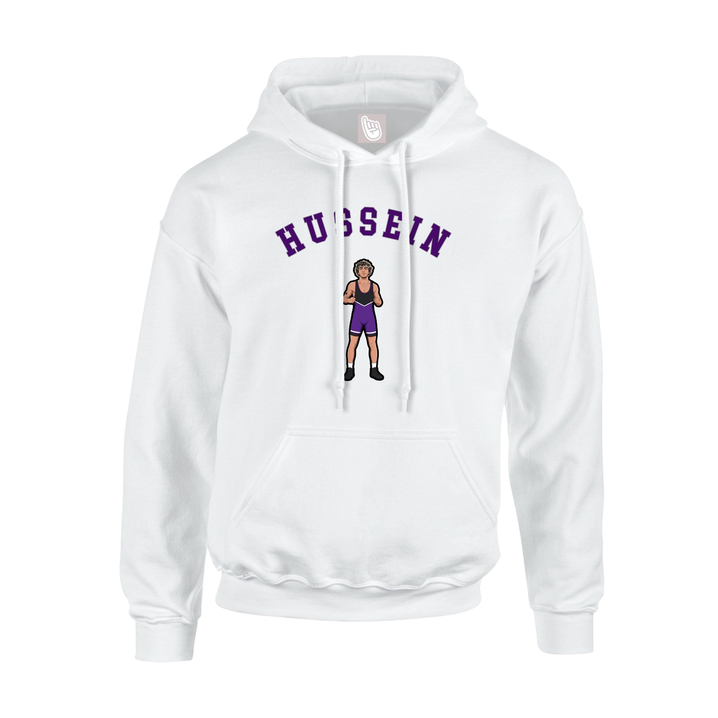 Hoodie — Shirsey Arch in White