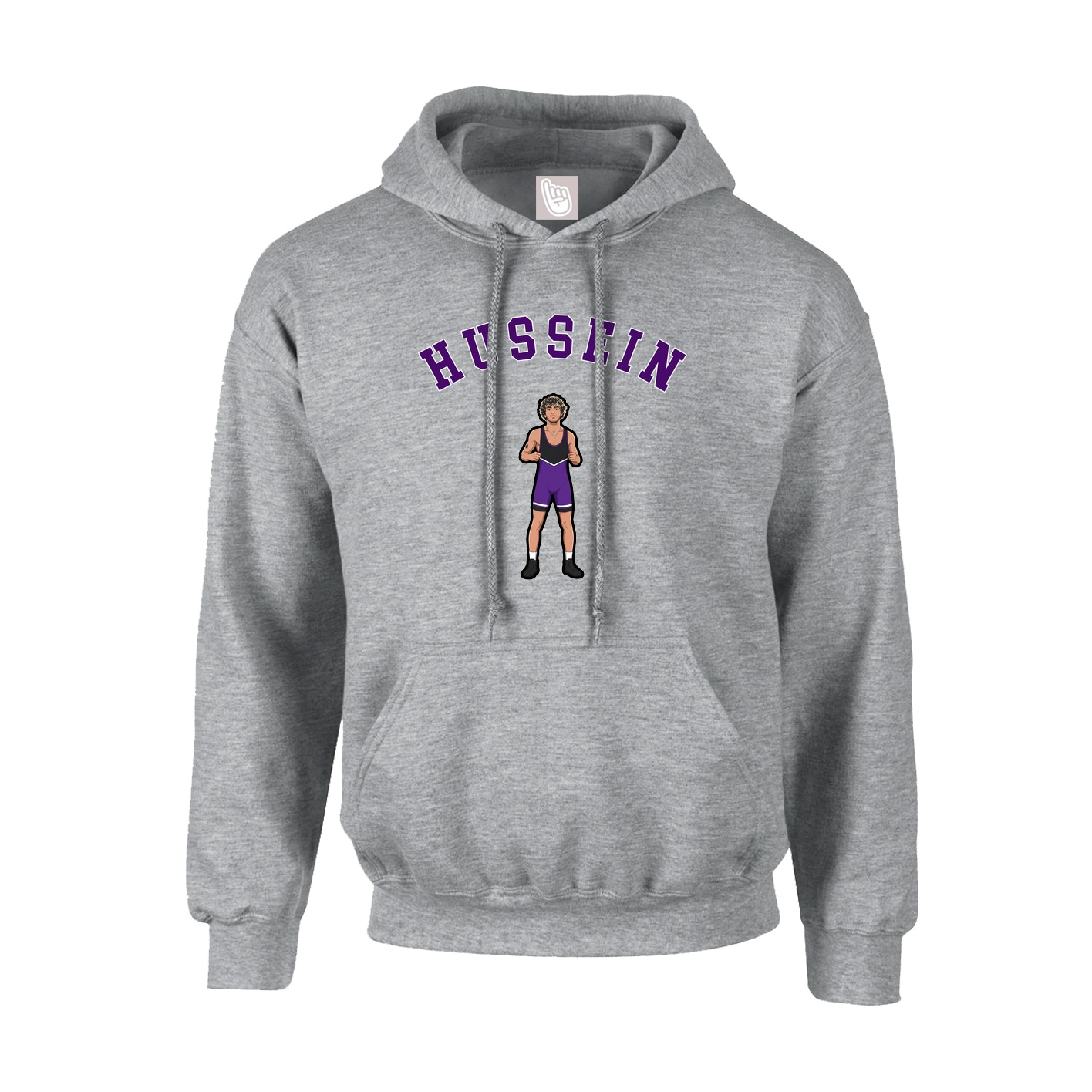 Youth Hoodie — Shirsey Arch in Grey