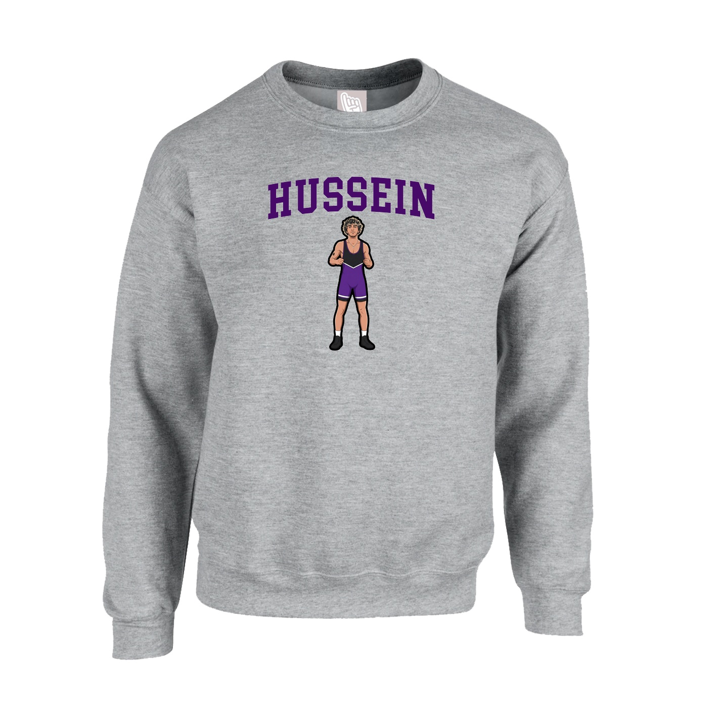 Fleece Crew — Shirsey in Grey