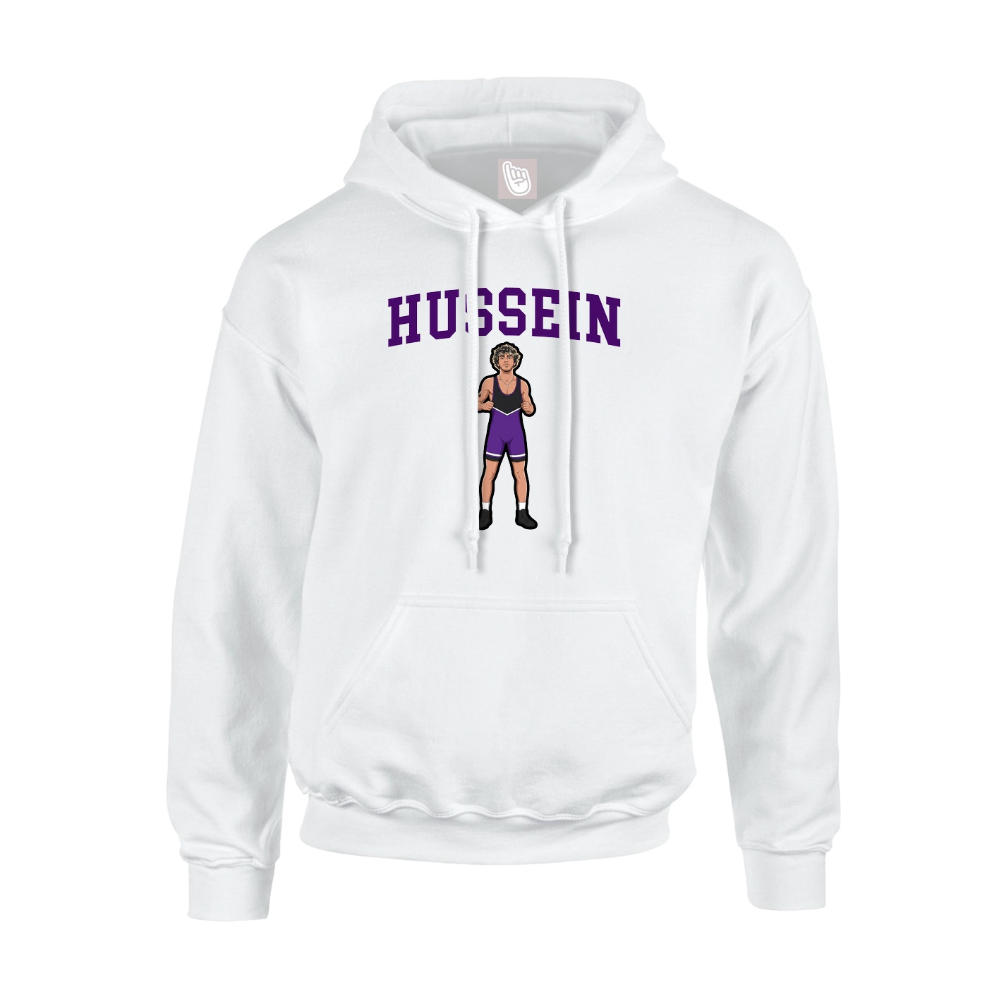 Youth Hoodie — Shirsey in White