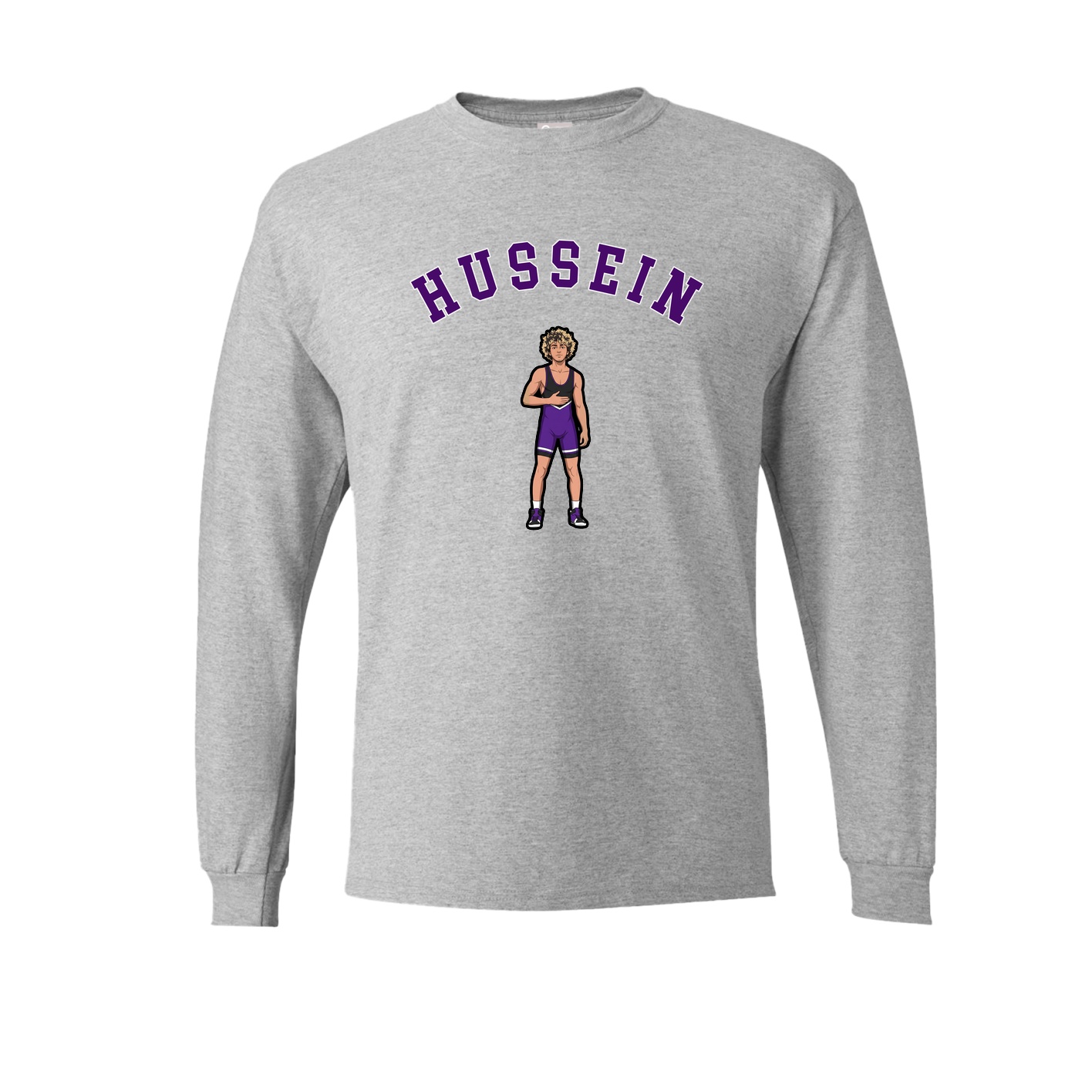 Long Sleeve Tee — Shirsey Arch in Grey