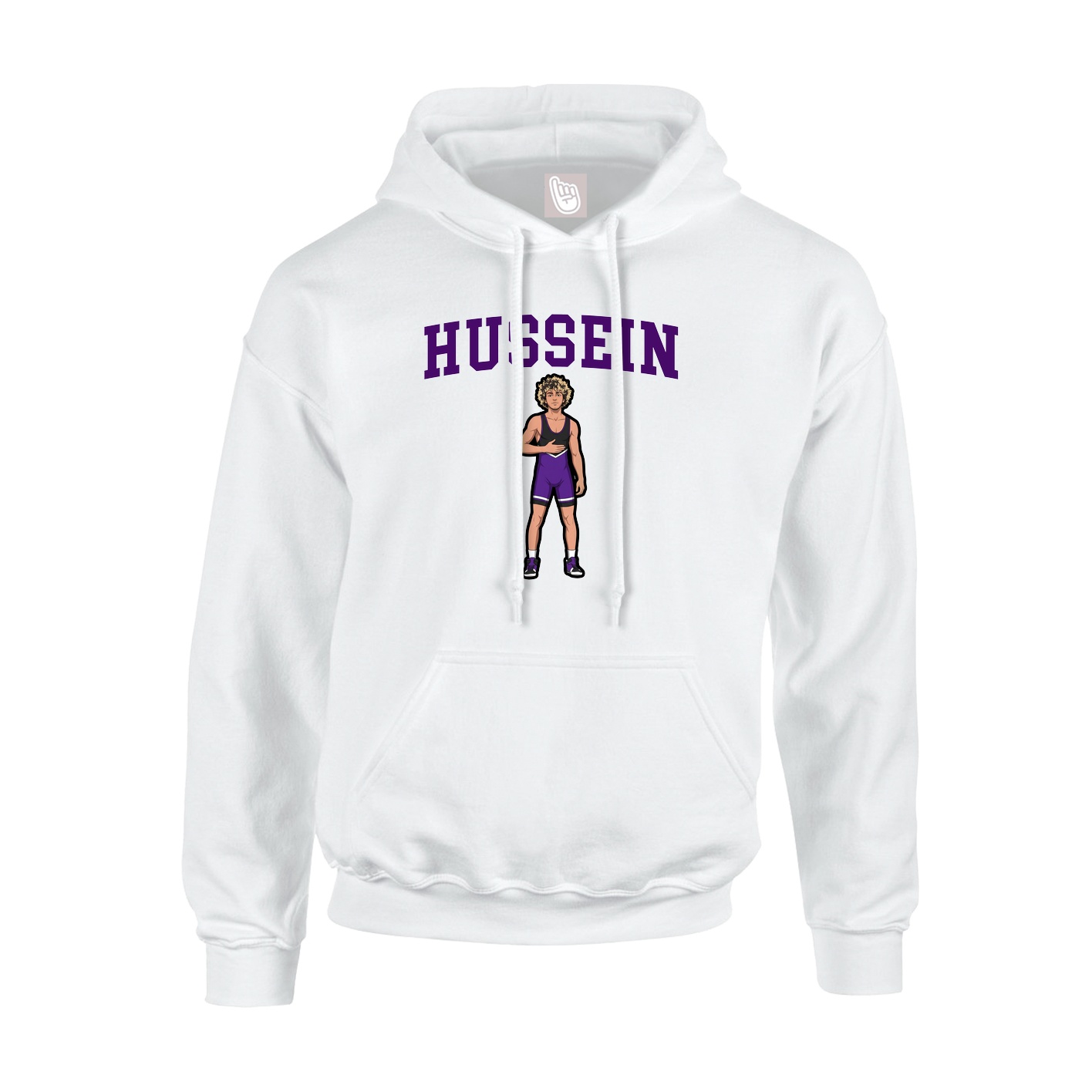 Hoodie — Shirsey in White