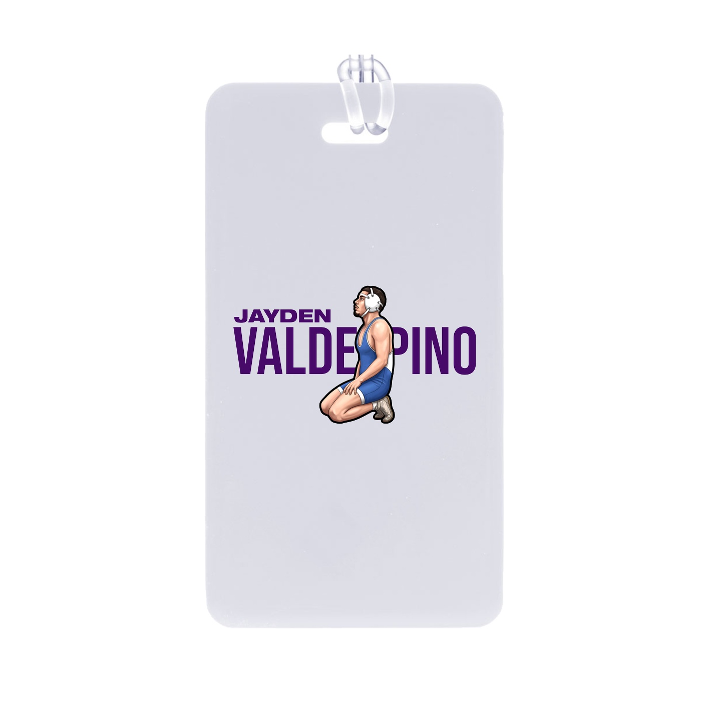 Bag Tag — Player Name in Classic