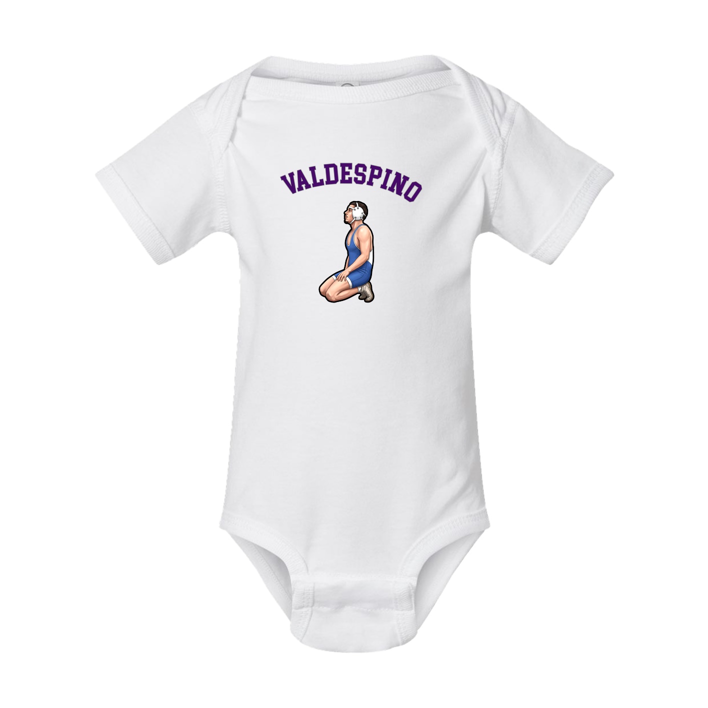 Baby Onesie — Shirsey Arch in White
