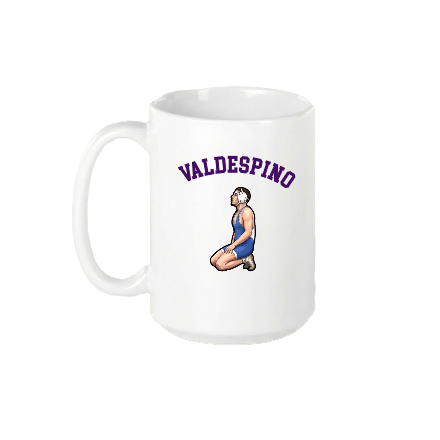 15oz Coffee Mug — Shirsey Arch in White