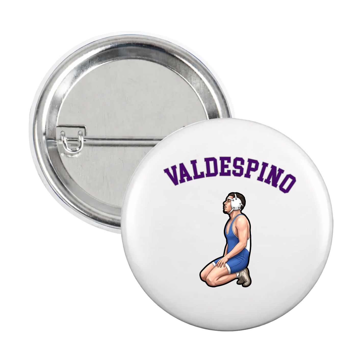 Game Day Button — Shirsey Arch in White