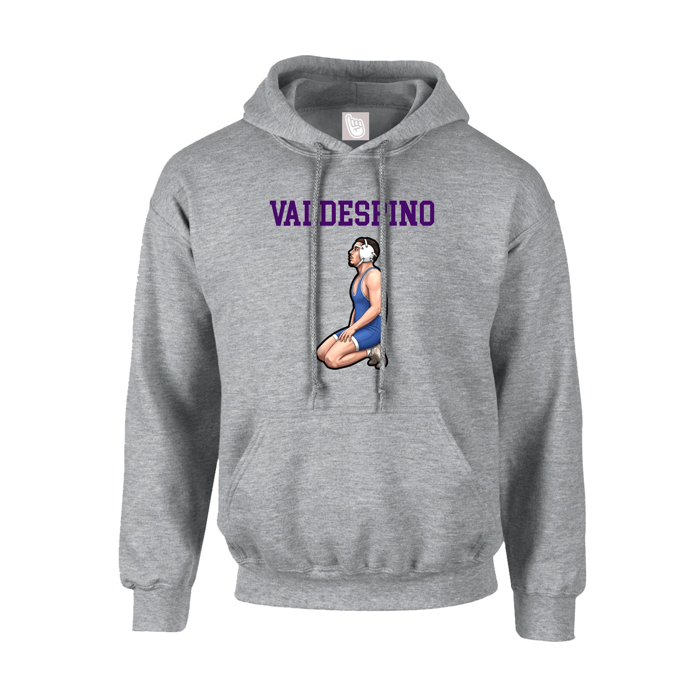 Hoodie — Shirsey in Grey