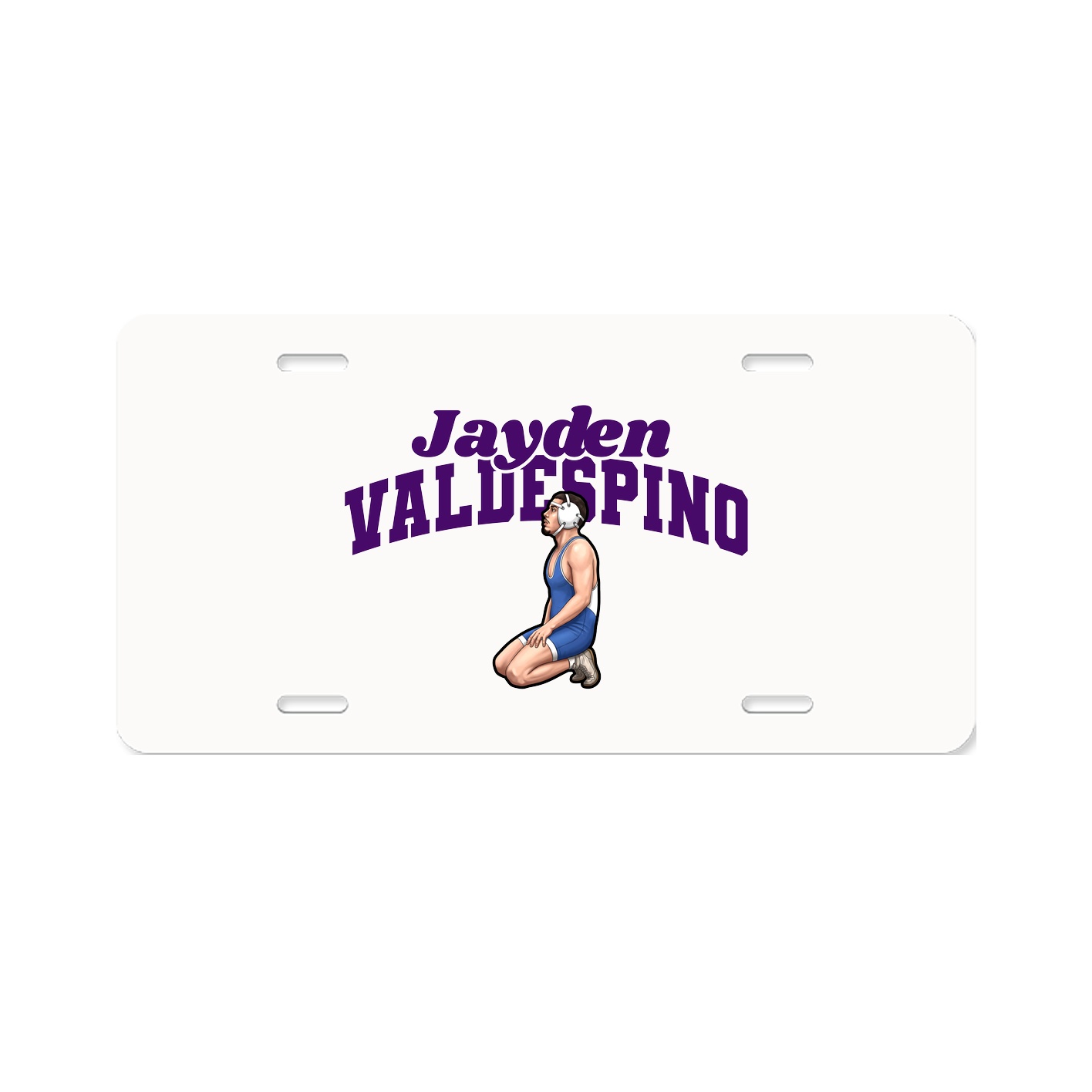 License Plate — Signature Arch in Classic