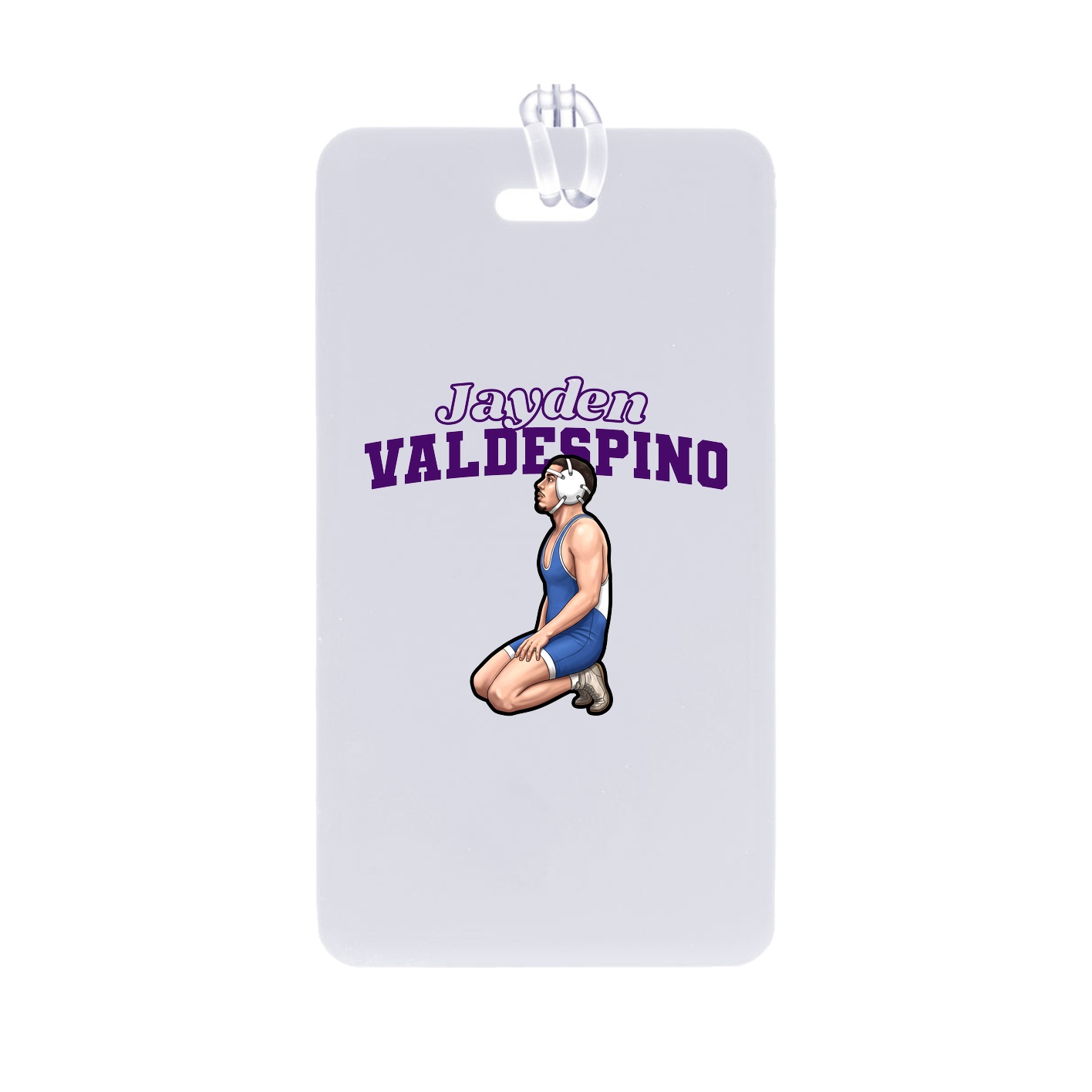 Bag Tag — Name Arch in Classic
