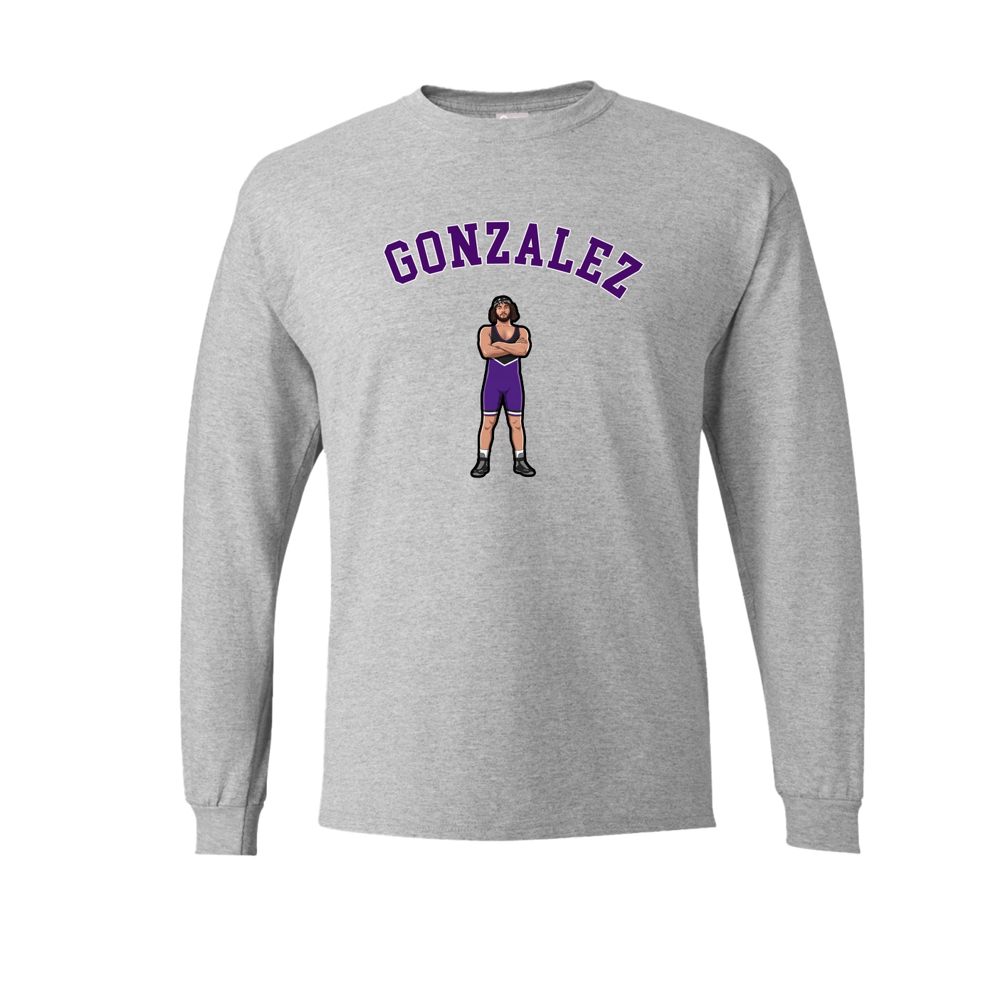 Long Sleeve Tee — Shirsey Arch in Grey